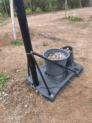 Canasta tablero de baloncesto  i pelota