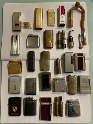 Lotto accendini vintage da riparare