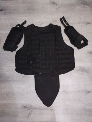 Chaleco Táctico Airsoft Estilo OTV Negro