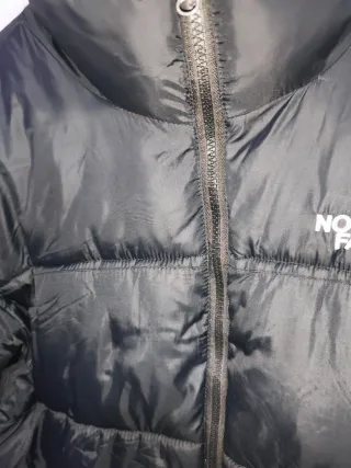 Chaqueta The North Face Nuptse Negra Plumas