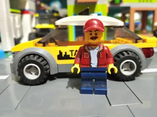 Lego Taxi Amarillo