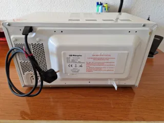 Microondas blanco con grill