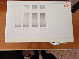 Microondas blanco con grill