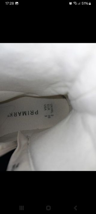 Botas niña talla 35