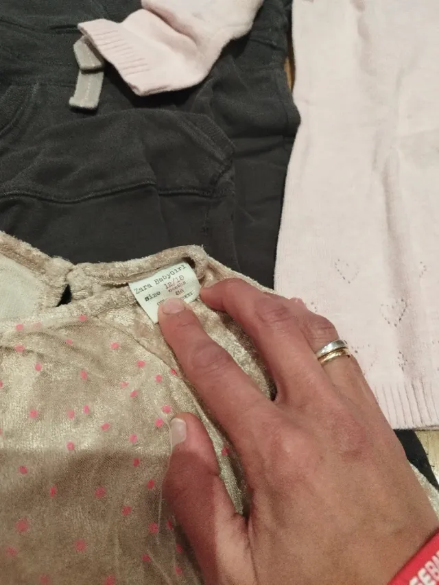 Lote 7 Bebé Niña 12/18 Meses Invierno