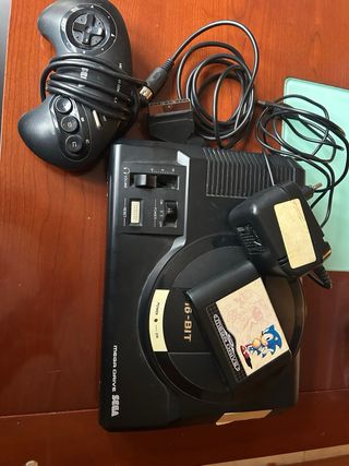 Console Sega Mega Drive nera + Sonic