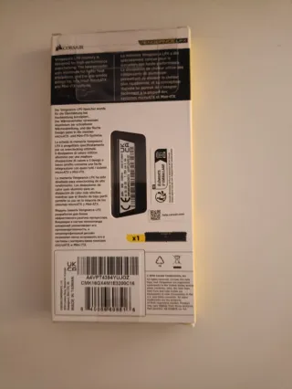 Corsair Vengeance LPX DDR4 1 x 16 Gb (3200MHz)