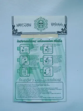 Lote pegatinas vinilo tattoo motor