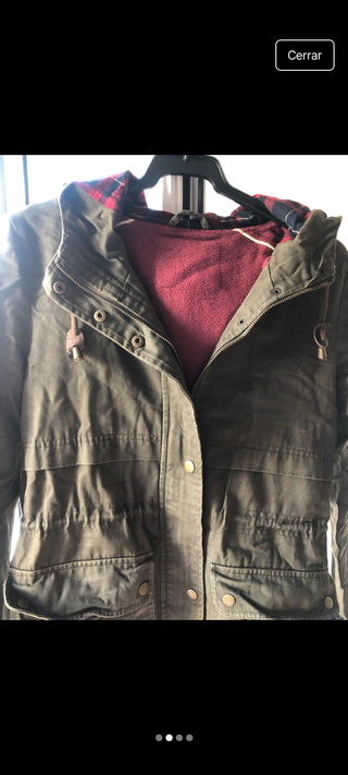 Abrigo verde militar