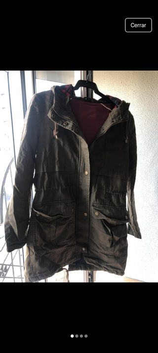 Abrigo verde militar