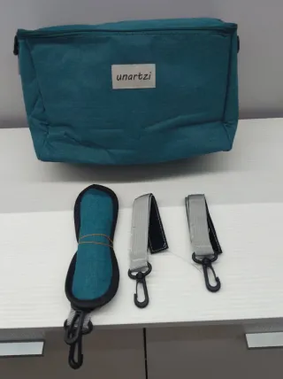 Bolso cambiador bebé azul unartzi