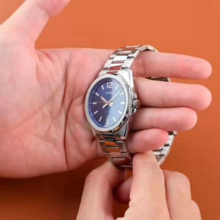 Orologio Casio Uomo Blu Argento