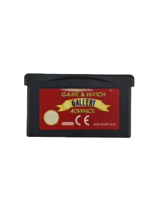 Game & Watch Gallery Advance GBA Nintendo