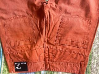 Pantalón pana fina Tommy Hilfiger naranja Talla 46