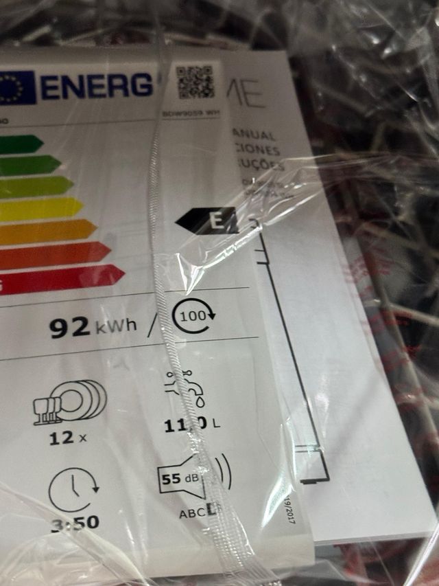 Lavavajillas KUBO HOME KBDW9059 WH NUEVO A ESTRENA