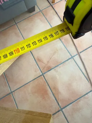 Mesa Jysk Cristal y Madera