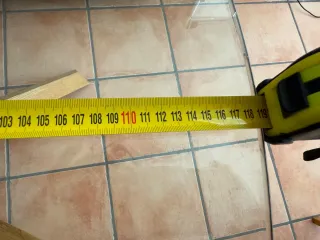 Mesa Jysk Cristal y Madera