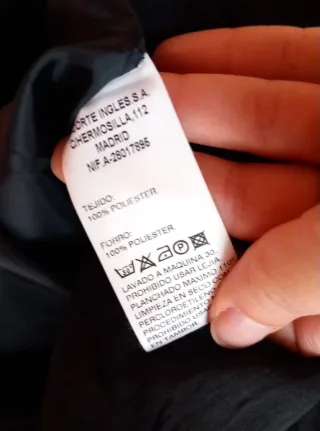 Falda de fiesta negra