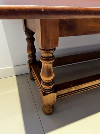 Mesa de centro de madera