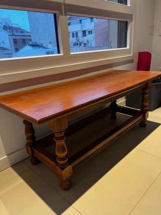 Mesa de centro de madera
