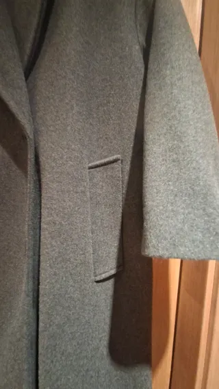 Abrigo Zara Gris Nuevo