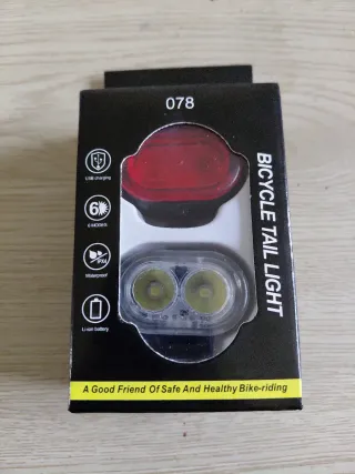 Juego Luces Bicicleta, Patinetes eléctricos.