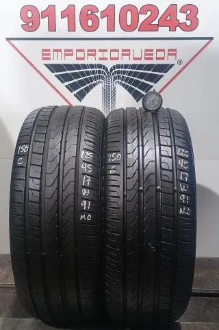 6UD 225 45 17 W PIRELLI RUEDA AL 90% VIDA UTIL