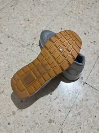 Sneakers argentate sportive