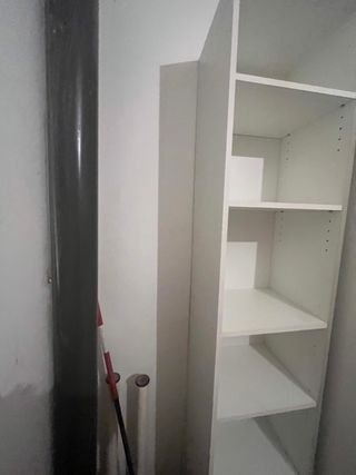 Estantería blanca de madera 2x40x32