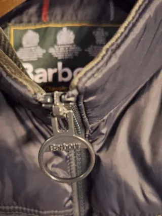 Plumífero Barbour Negro