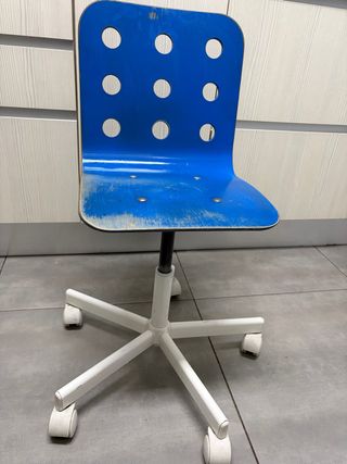 Silla Escritorio Infantil Ikea Azul