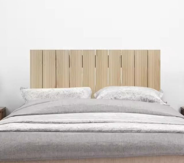 Cabecero de madera color roble, claro, negro...