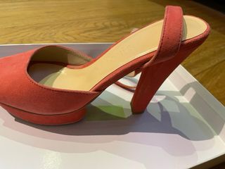 Tacones Bimba y Lola Naranja Talla 39