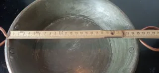 Pentole in rame stagnato