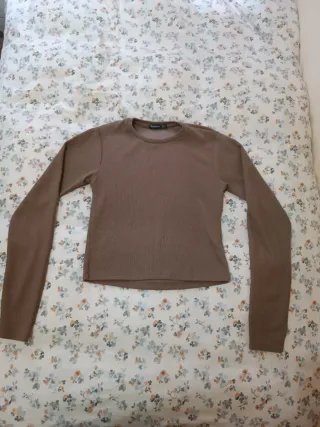 Top corto marrón Envío por España