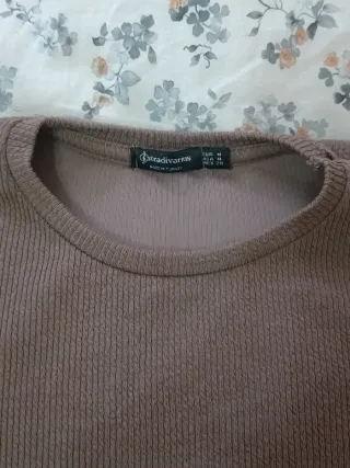 Top corto marrón Envío por España