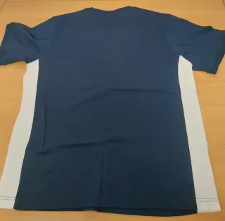 Camiseta Nike MC Azul y Blanca