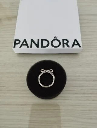 Anillo Pandora Lazo Plata