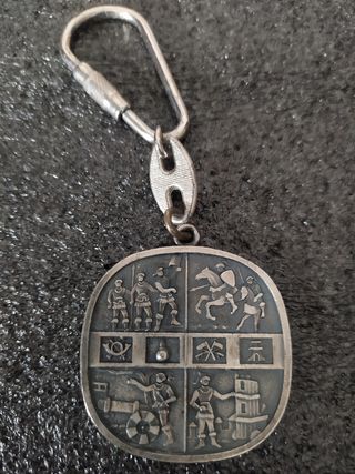 Llavero antiguo Ejercito CIR N1