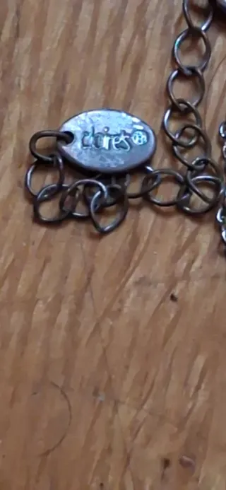 Conjunto collar y pendientes mariposa