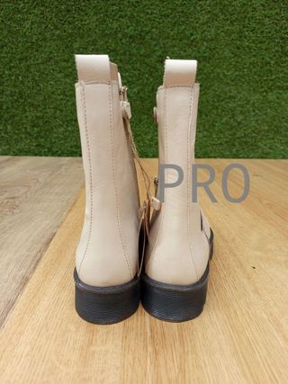 Botas Gioseppo Piel Crema.