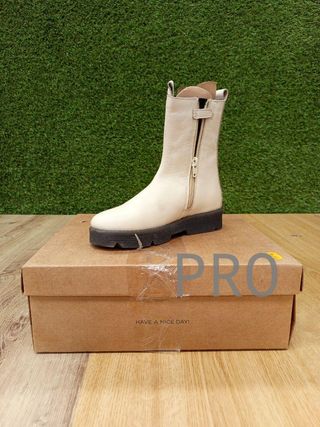 Botas Gioseppo Piel Crema.