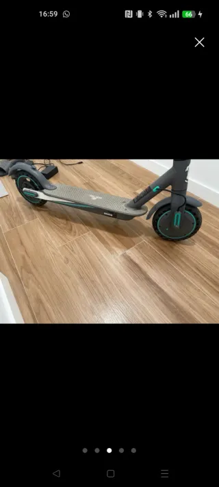 Patinete eléctrico sin usar