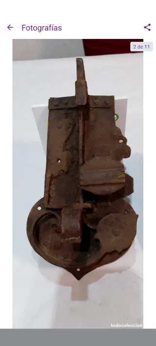 Lote 3 cerraduras siglo XVIII