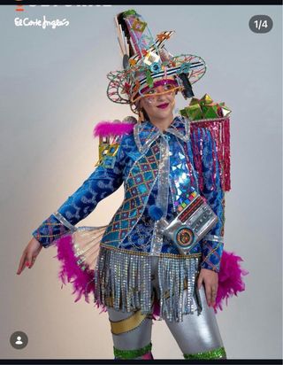 Disfraz llamativo talla única