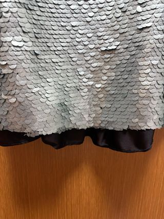 Top lentejuelas Mango