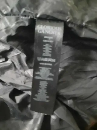 Chaleco negro acolchado