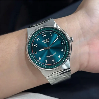 Orologio Casio Solar Powered Quadrante Verde