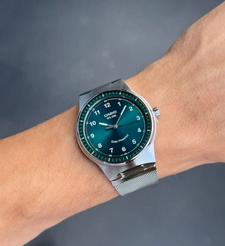 Orologio Casio Solar Powered Quadrante Verde