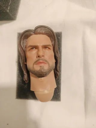 Cabeza de figura de acción hombre